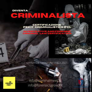 Eventi in programmazione - Forensics Group